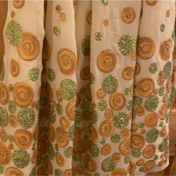 MIKAEL AGHAL Ladies Terracotta Sleeveless Embroide - Picture 7 of 16